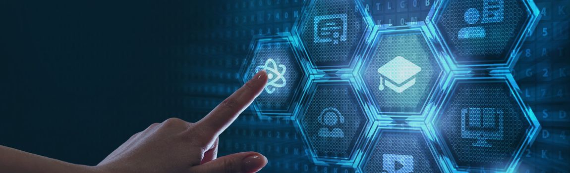 Finger using large touch screen