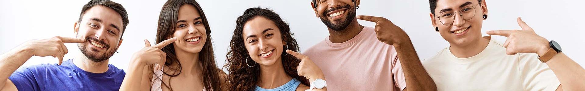 group of young people together