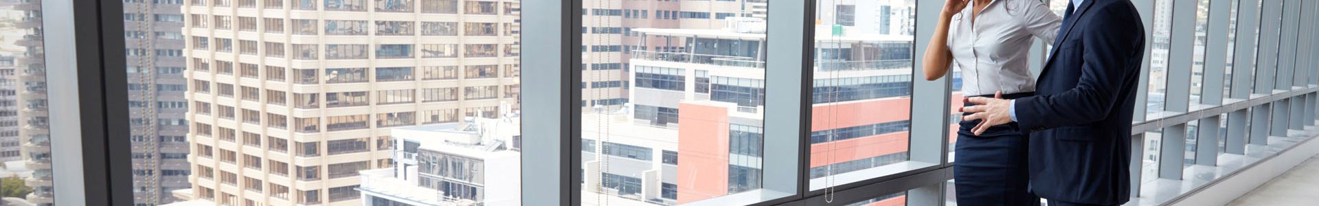 Students looking out the window