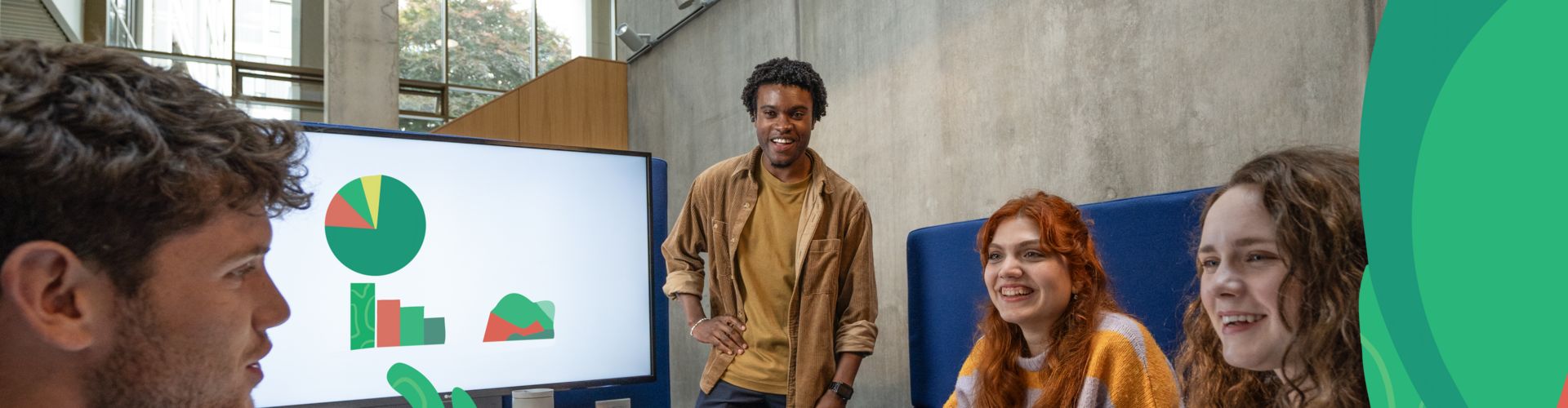 group presentation central quad building