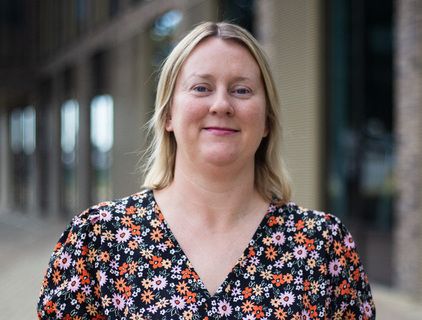 Headshot for Web Support Officer, Sarah Doyle