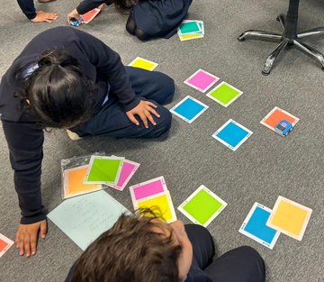 Students Coding