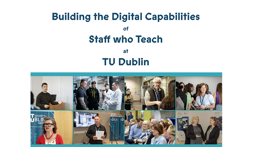 Front cover of the Digital Capabilities Framework for Those Who Teach