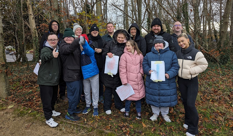 Avista learners at TU Dublin horticulture complex
