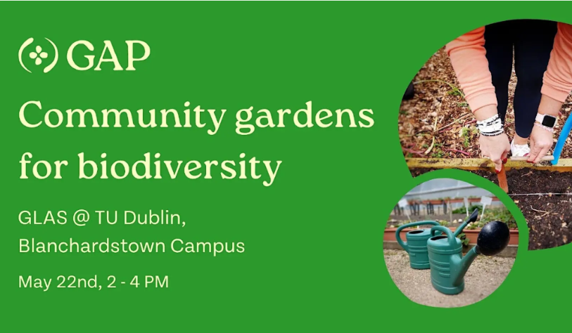 Invite to the GLAS event at TU Dublin Blanchardstown to celebrate Biodiversity Week
