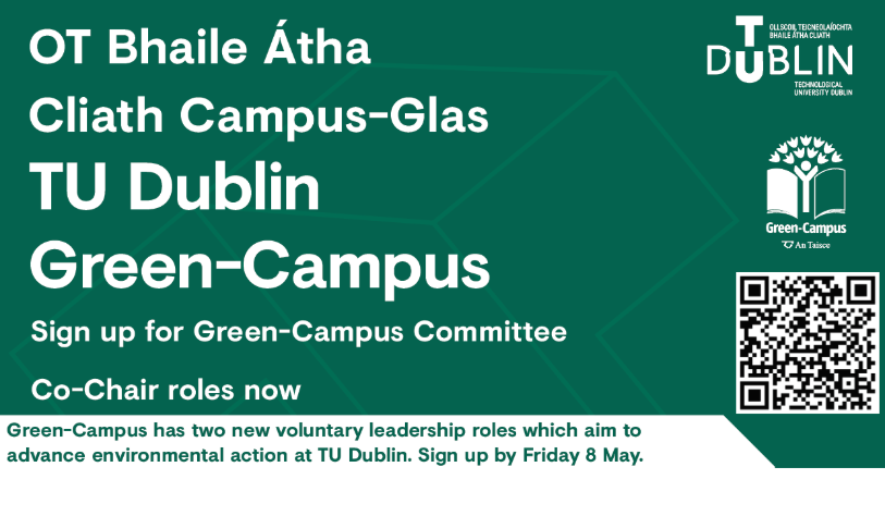 Green-Campus Committee Co-Chair roles open_Main