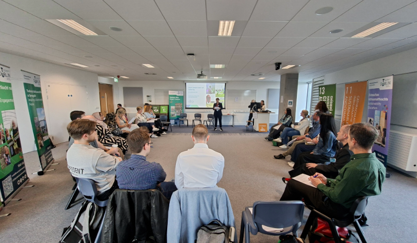Attendees at the Green Campus Open Call Gathering event