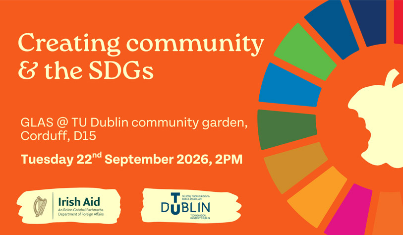 SDG glas garden news main orange graphic