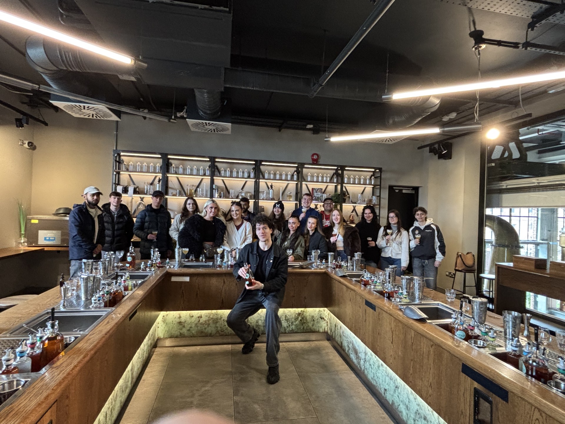 Second Year IHTM Students Tour Bowe Street Distellery
