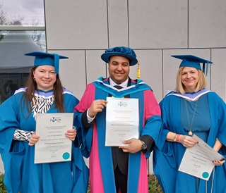 Mathematics graduates including two PhDs at the March conferring ...