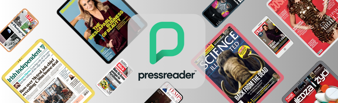 PressReader Trial from 9th Feb banner