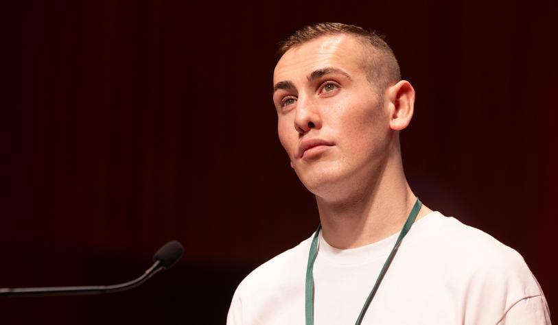 Cameron Fagan Ward TU Dublin Graduate Speaks at the Being INCLUDE-ID Conference at TU Dublin