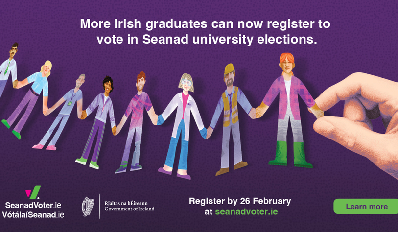 More irish graduates can vote in the seanad