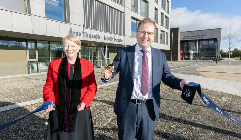 President of TU Dublin Dr Deirdre Lillis and Minister for Further and Higher Education, Research, Innovation and Science, James Lawless TD