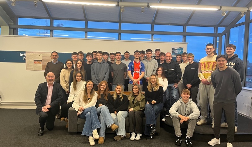 TU Dublin Year 3 Business and Management Students Celebrate Fundraising Success