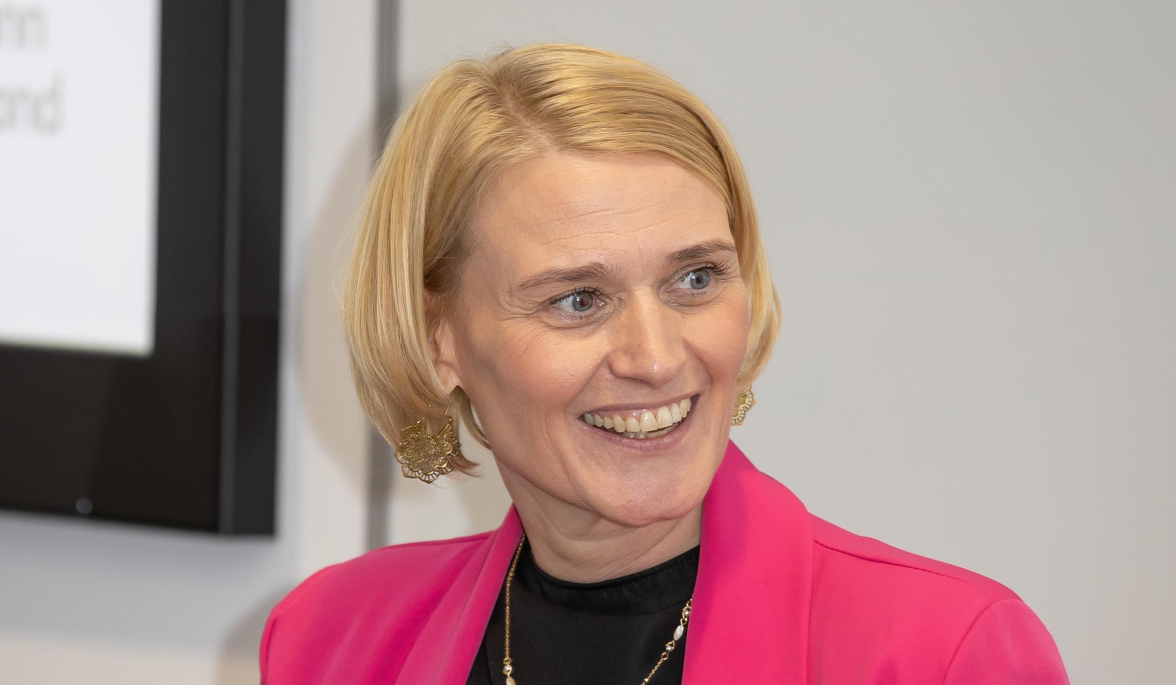 Dr Dympna O’Sullivan speaking at the launch of Age-Friendly AI: A National Conversation on Artificial Intelligence