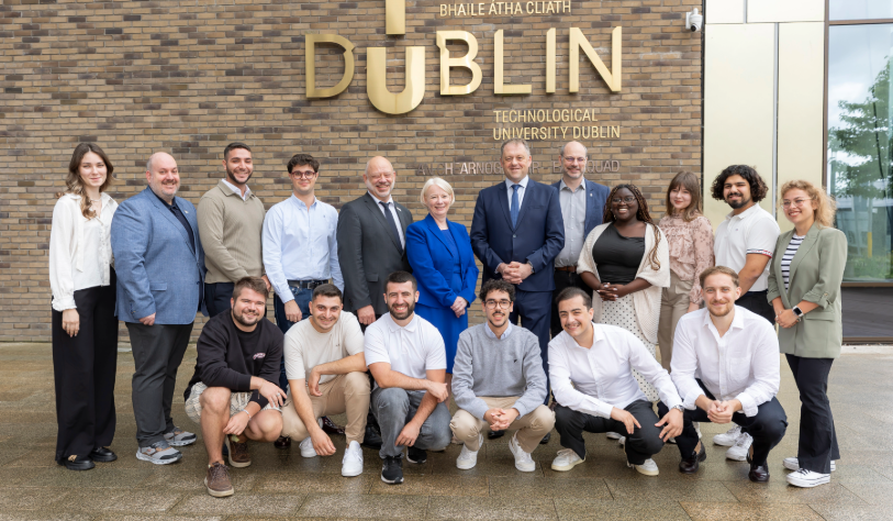 EUT+ Representatives with President Lillis and Minister Byrne