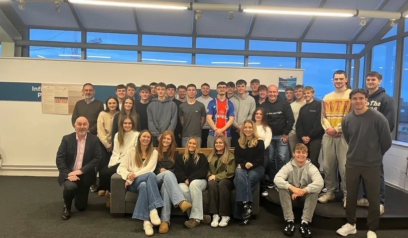 TU Dublin Year 3 Business and Management Students Celebrate Fundraising Success